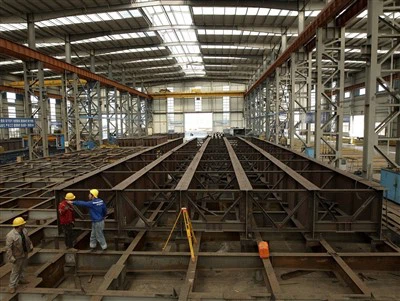 Stålplåtskompositbrygga